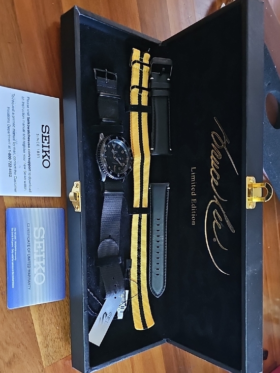Seiko Other - Seiko 5 Sports Bruce Lee Limited Edition Boxed Set. Automatic Watch